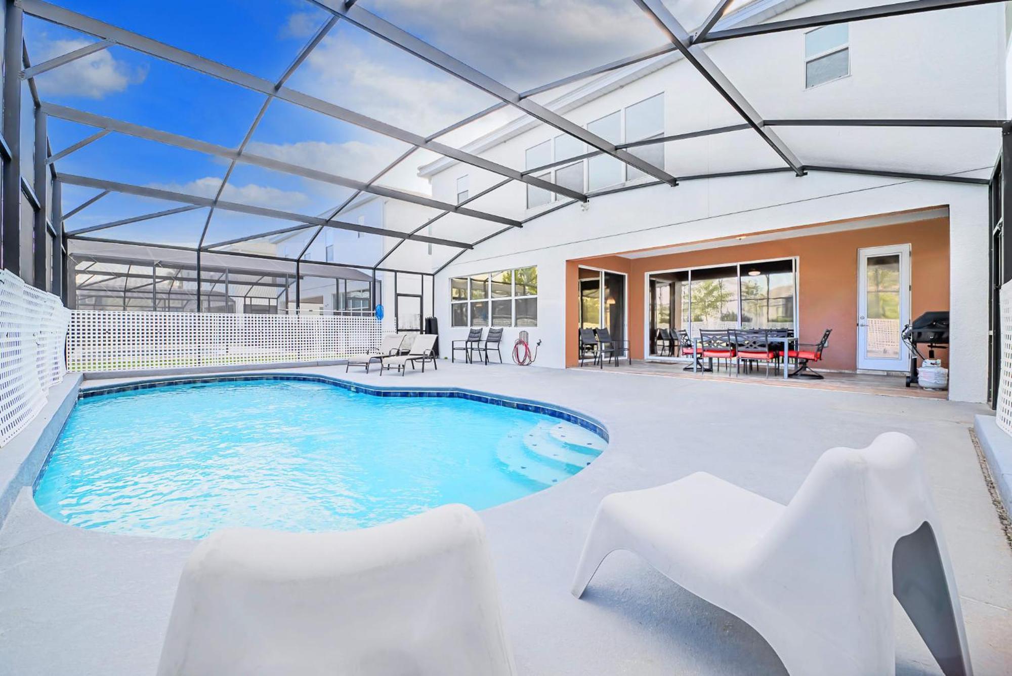 6Br Luxury Home With Private Pool And Bbq Kissimmee Exterior photo