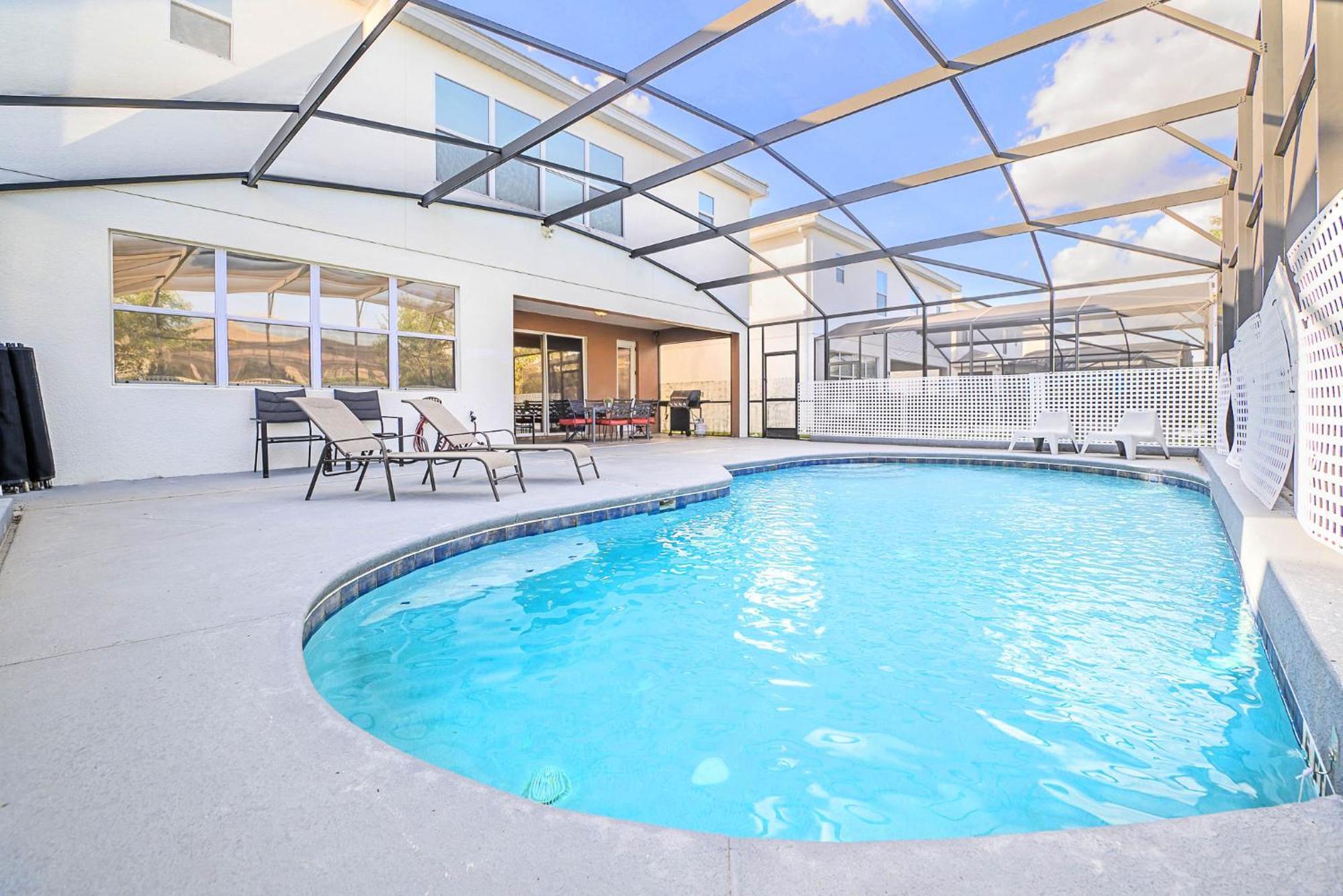 6Br Luxury Home With Private Pool And Bbq Kissimmee Exterior photo